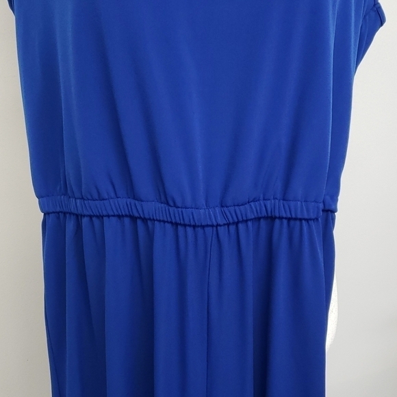 Sweet Storm Jumpsuit Pant Suit 1 Piece Sleeveless Sheer Neckline L VGUC - Picture 8 of 16